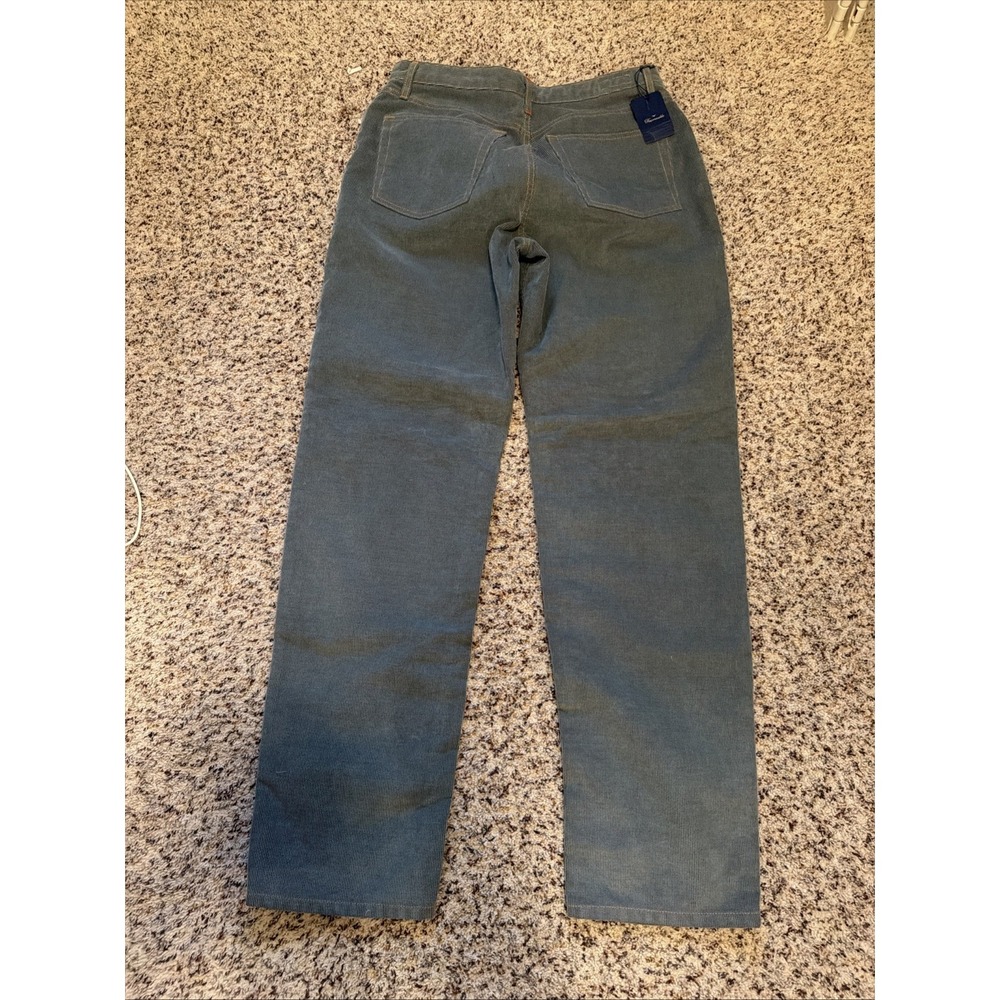 VINTAGE NEW Faconnable Straight Regular Fit Corduroy Jeans Sz 12 Blue - Picture 4 of 8